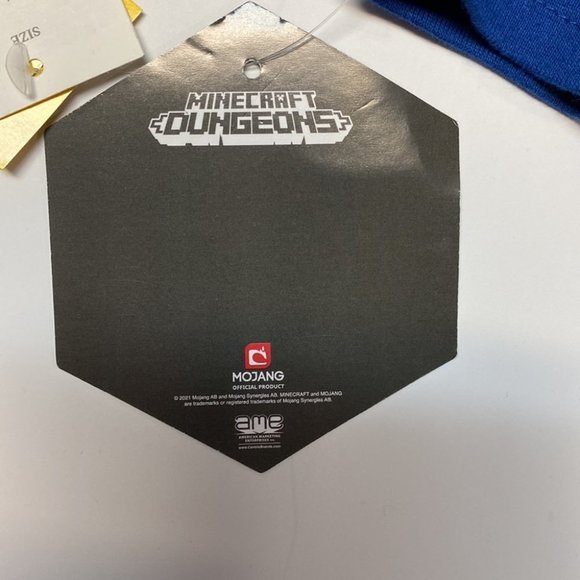 🪷NEW Minecraft Boys 3 Piece Pajama Set Size 4~ NEW - Picture 6 of 7